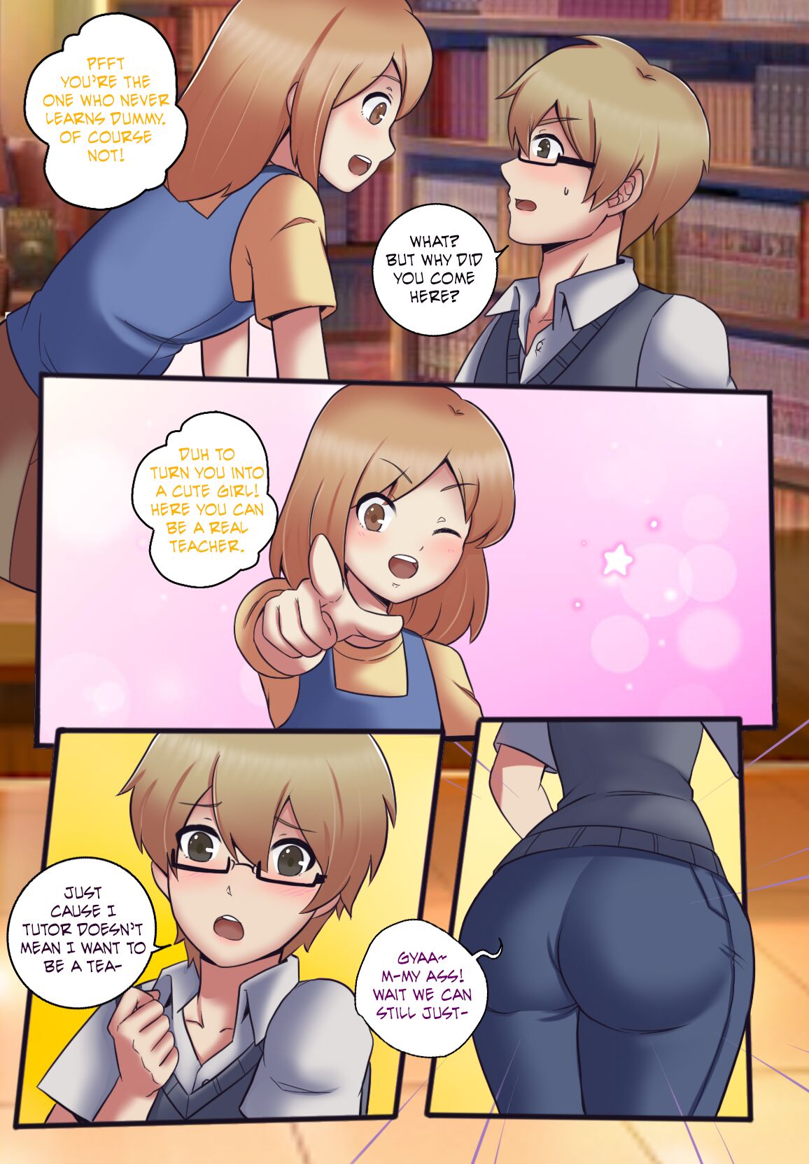 Gender Bender Story Compilation page 11 full