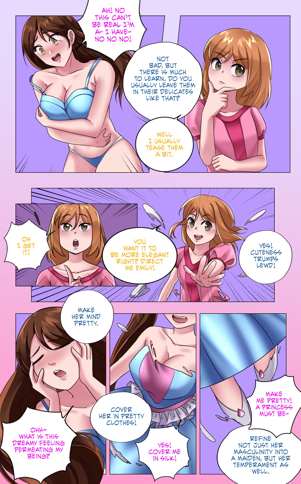 Gender Bender Story Compilation page 8 full