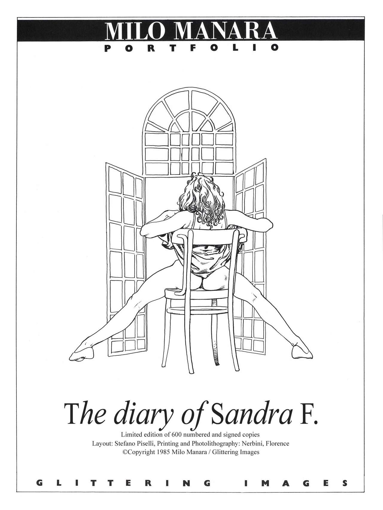 Portfolio - The Diary Of Sandra F. page 1 full