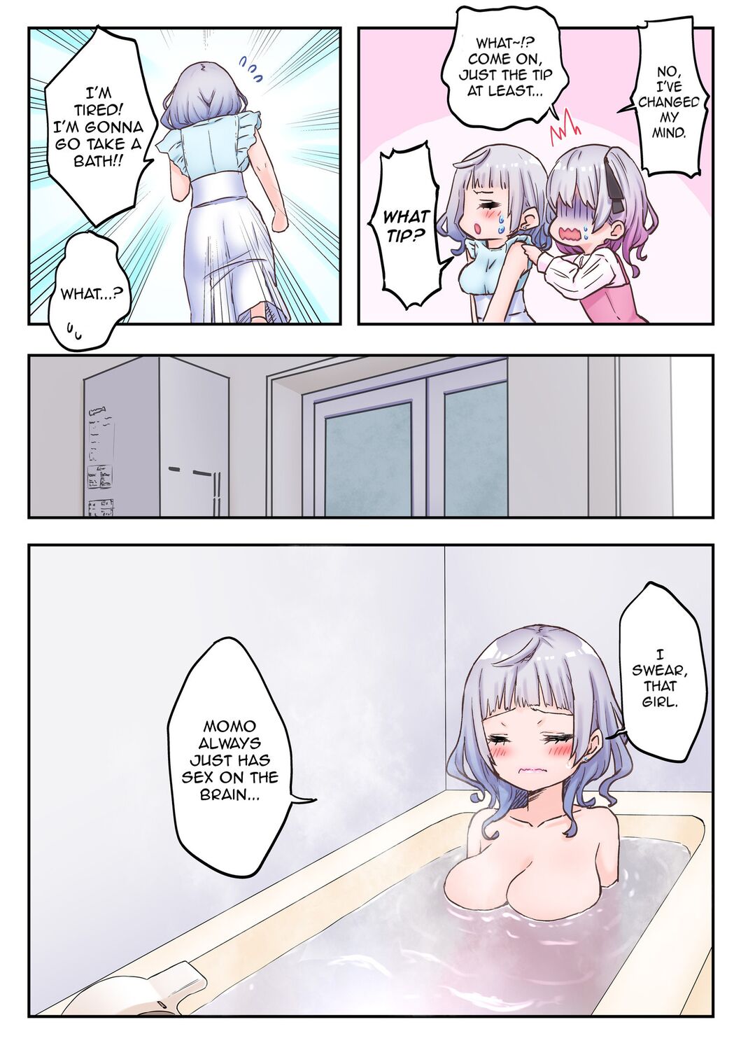 Futago Shimai-chan no Yuri Seikatsu  | Twin Sisters' Yuri Life page 12 full