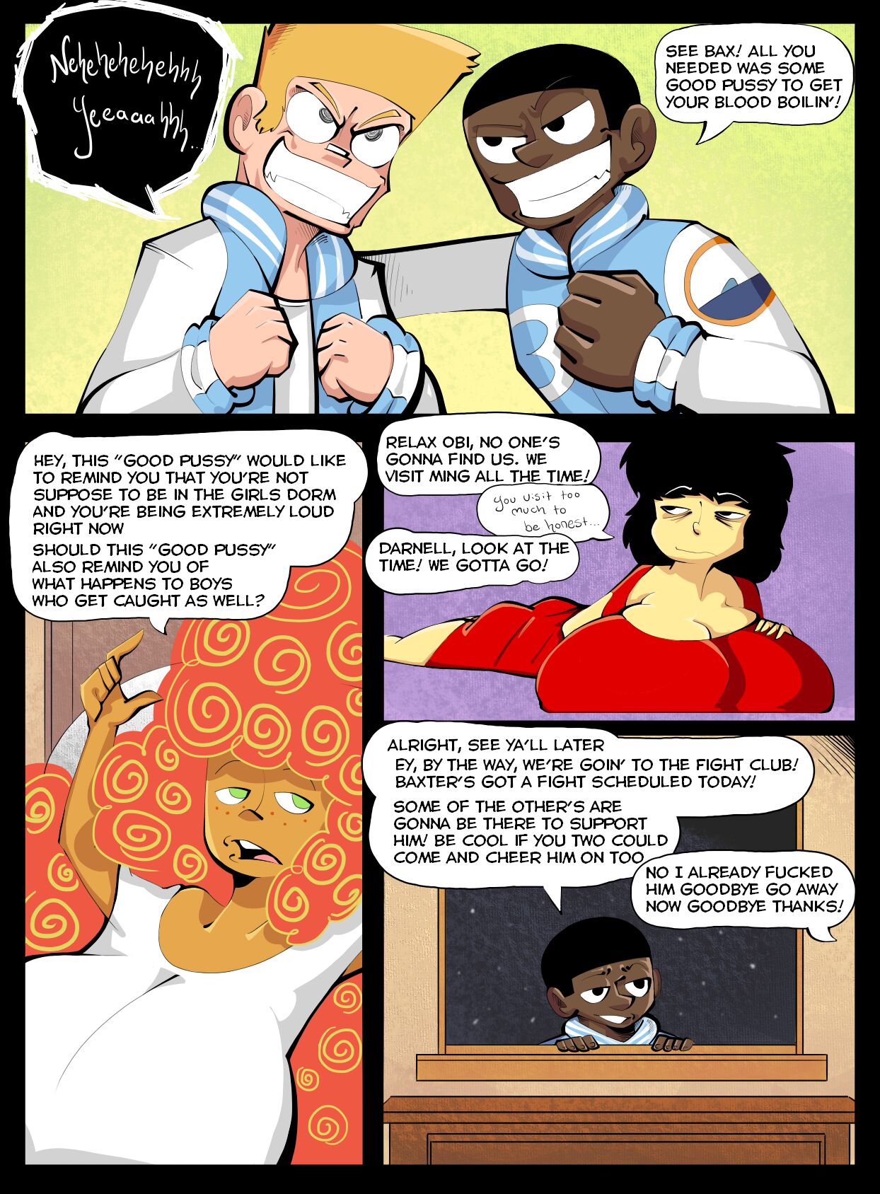 Meteor Creek: Fight Club page 6 full