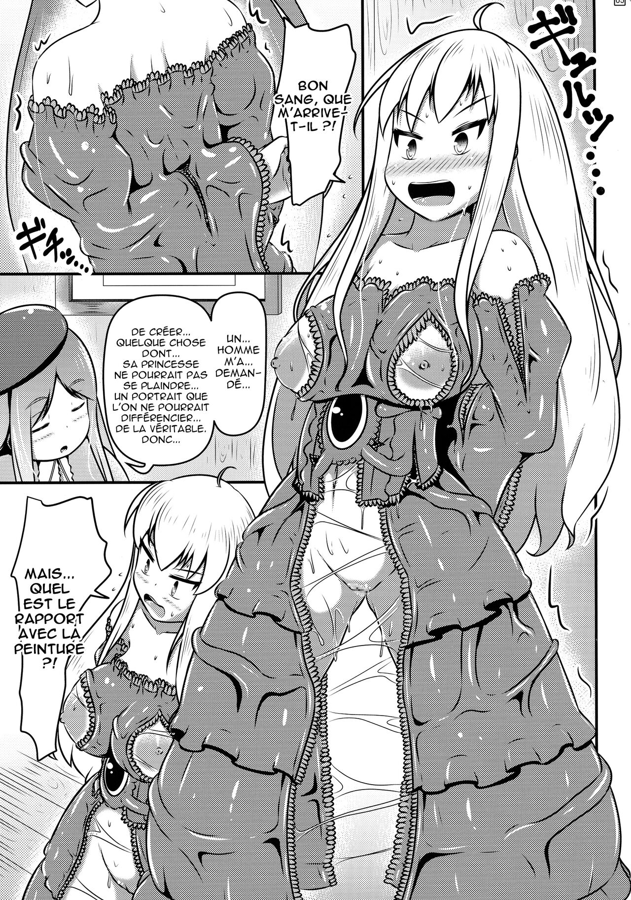 Ikeru Kaiga ni sareta Ohimesama no Naedoko Kitan page 6 full