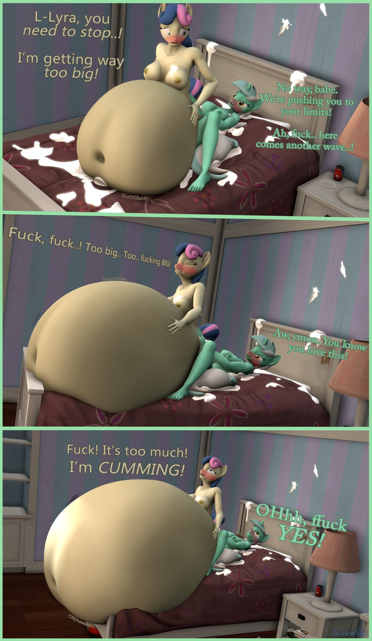 Lyra's Endless Orgasm 1 & 2 page 9 full