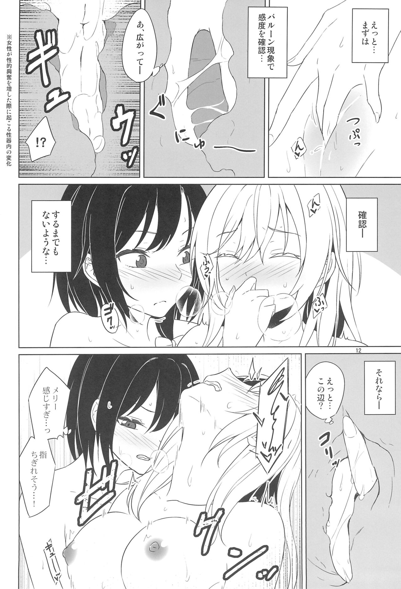 Aikata to no Ecchi ga Manneri nanode Les Fuuzoku-jou no Advice o Jissen shitemita. page 12 full