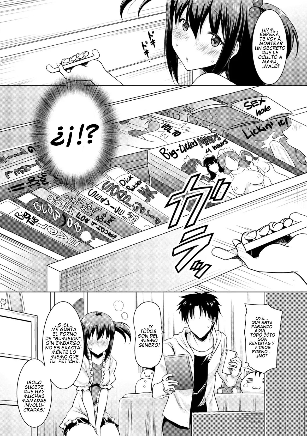 I Can't Live Without My Little Sister's Tongue Chapter 01-02 + Secret Baby-making Sex with a Big-titted Mother and Daughter! page 10 full