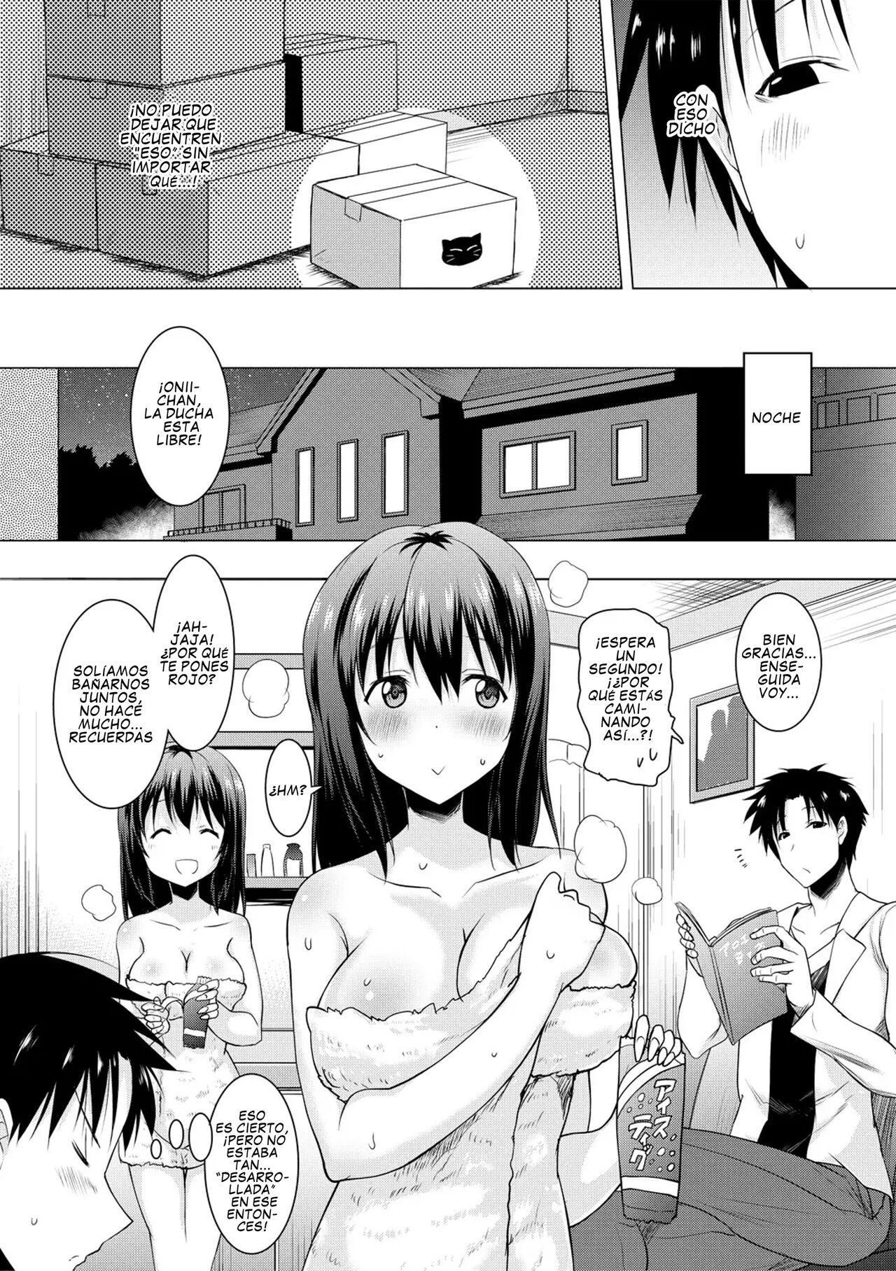 I Can't Live Without My Little Sister's Tongue Chapter 01-02 + Secret Baby-making Sex with a Big-titted Mother and Daughter! page 6 full