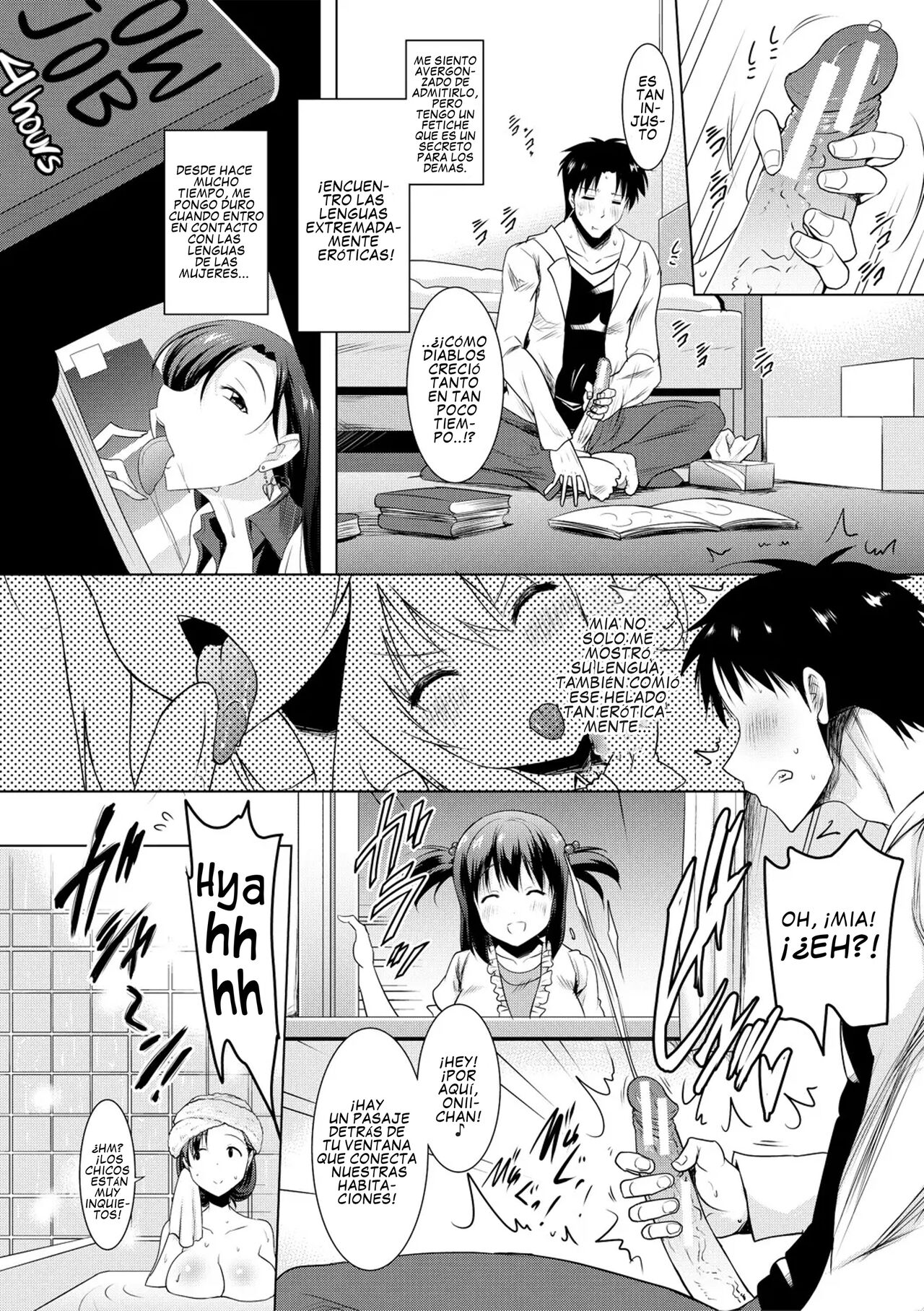I Can't Live Without My Little Sister's Tongue Chapter 01-02 + Secret Baby-making Sex with a Big-titted Mother and Daughter! page 8 full