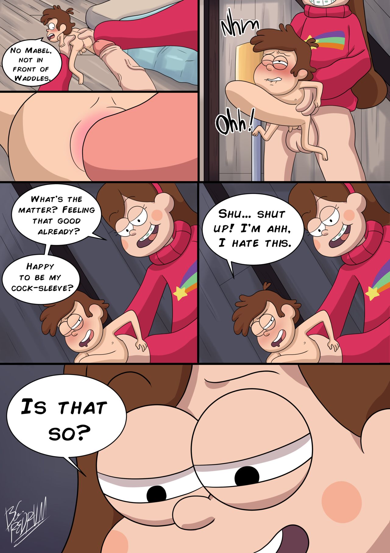 Grunkle, I shrunk the slut page 3 full