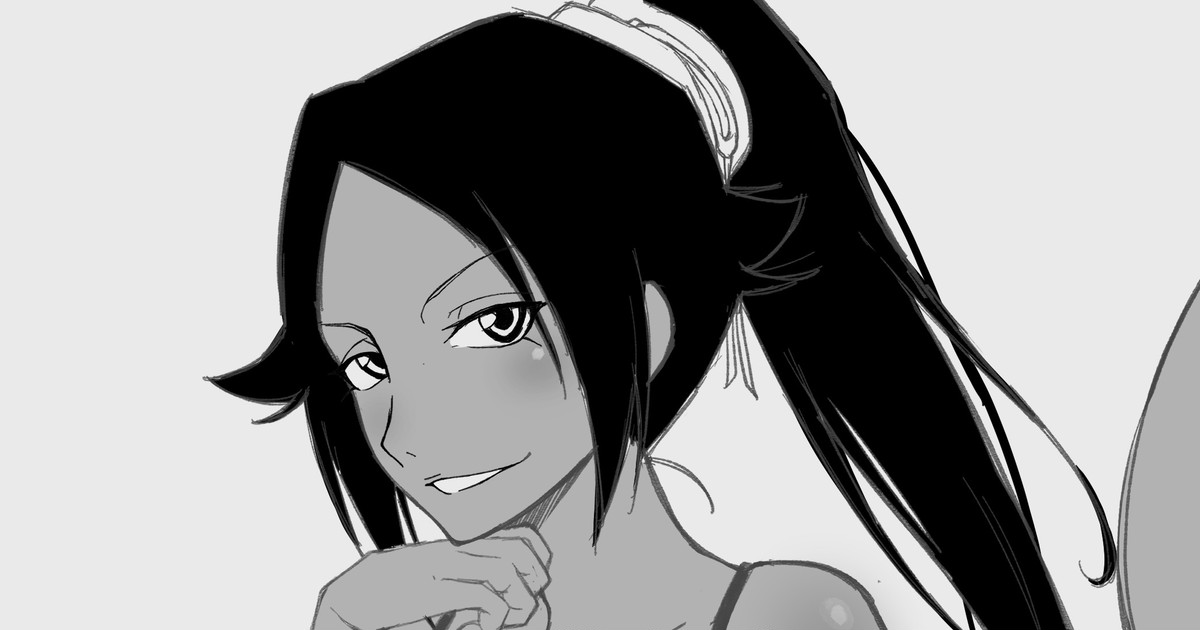 Yoruichi and Ururu page 1 full
