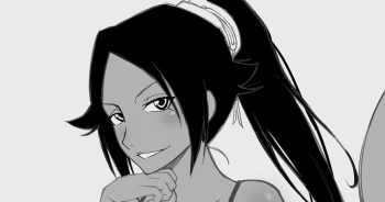 [Thanuki] Yoruichi and Ururu (Bleach) cover