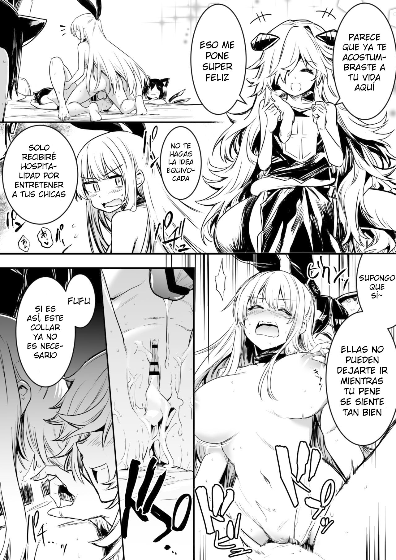 Mazoku ni Toraerare Ochinchin o Hayasarete Konwaku suru ga Me no Mae no Samazama na Mazoku no Nyotai ni Koufun shite shimai, Gyaku Rape sareru you na Katachi de Kawarugawaru Majiwatte shimau Boukensha-chan page 10 full