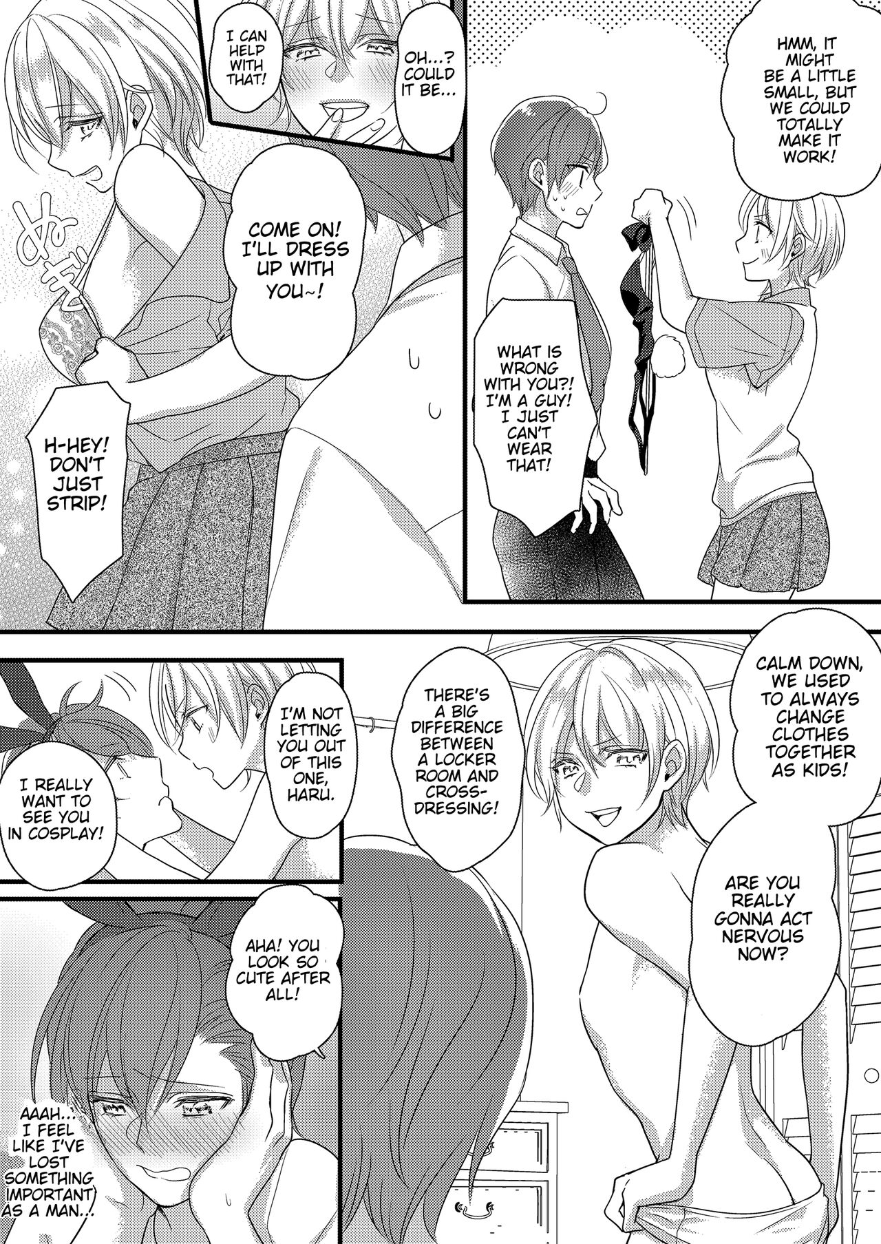 Haru and Sana ～Love Connected Through Cosplay～ page 12 full
