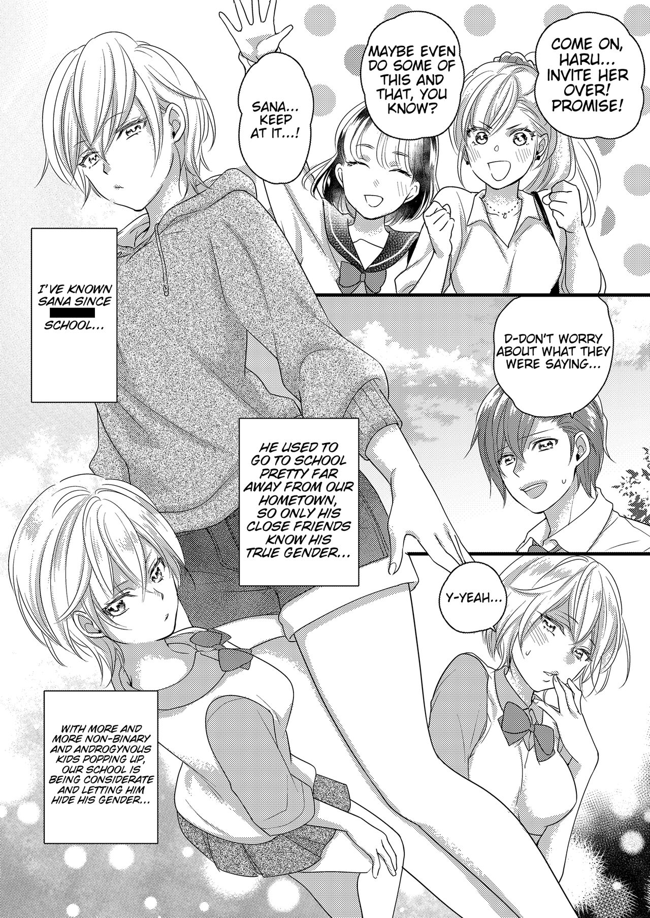 Haru and Sana ～Love Connected Through Cosplay～ page 4 full