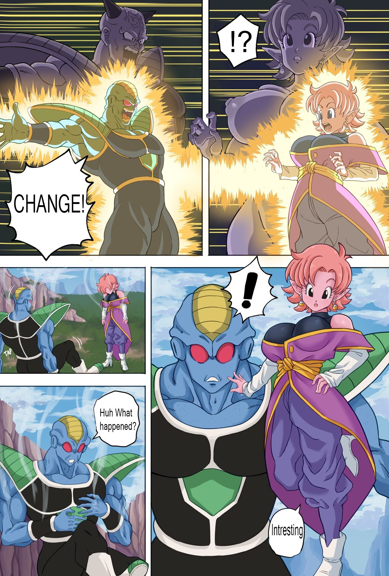 AxlexCima: The Ginyu Saga! Pt.7!   English page 3 full