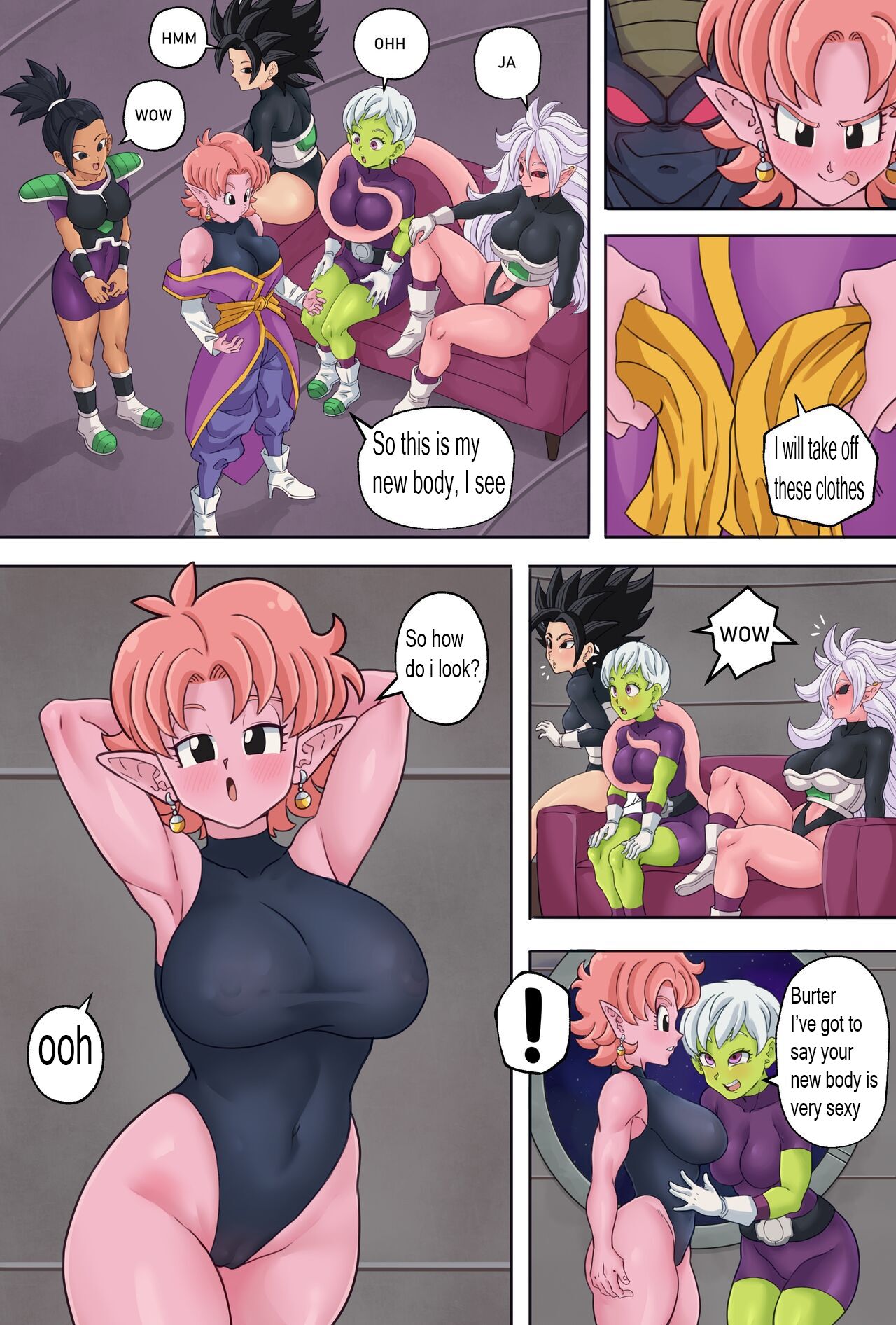 AxlexCima: The Ginyu Saga! Pt.7!   English page 6 full