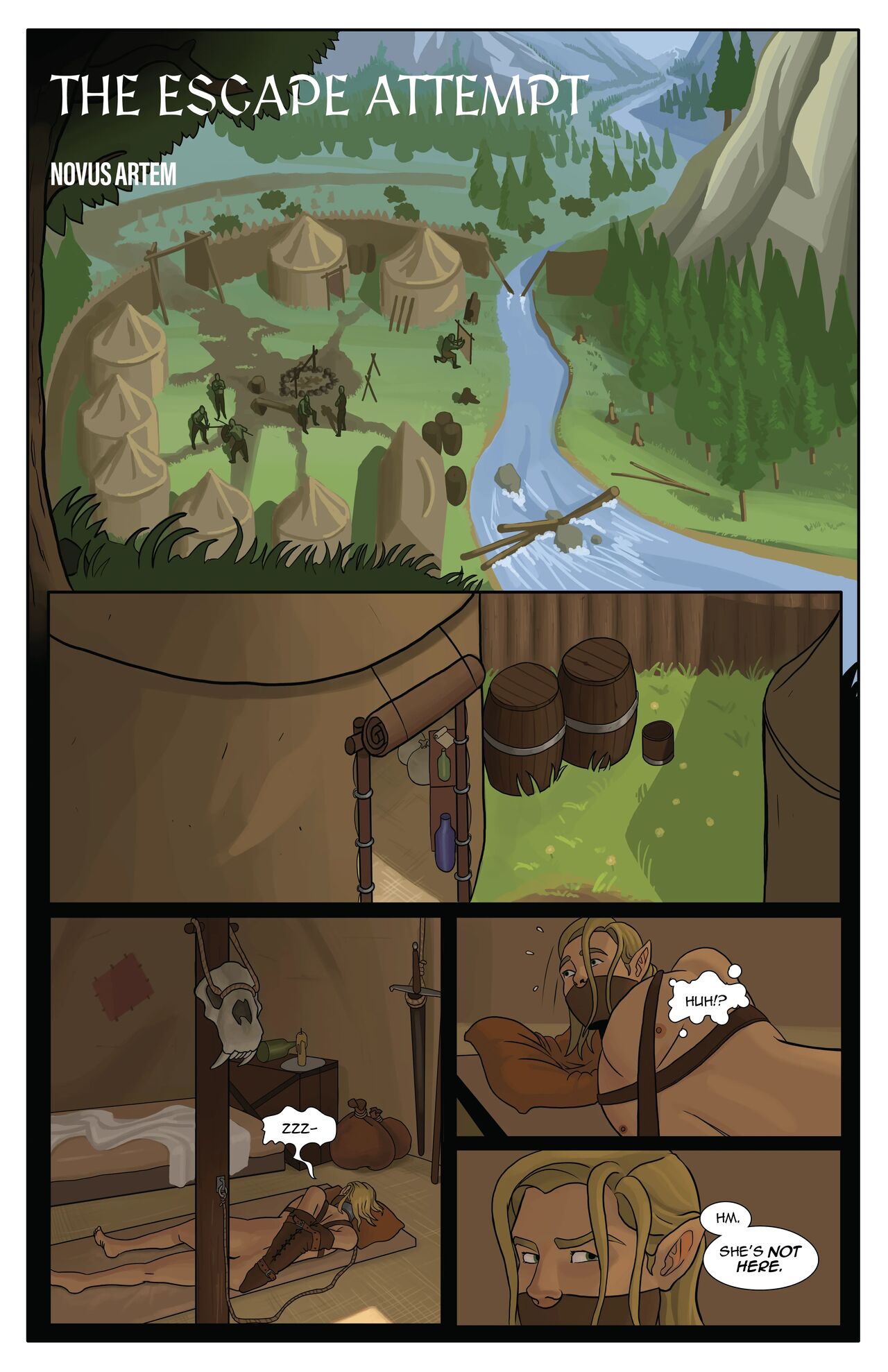The escape attempt page 3 full