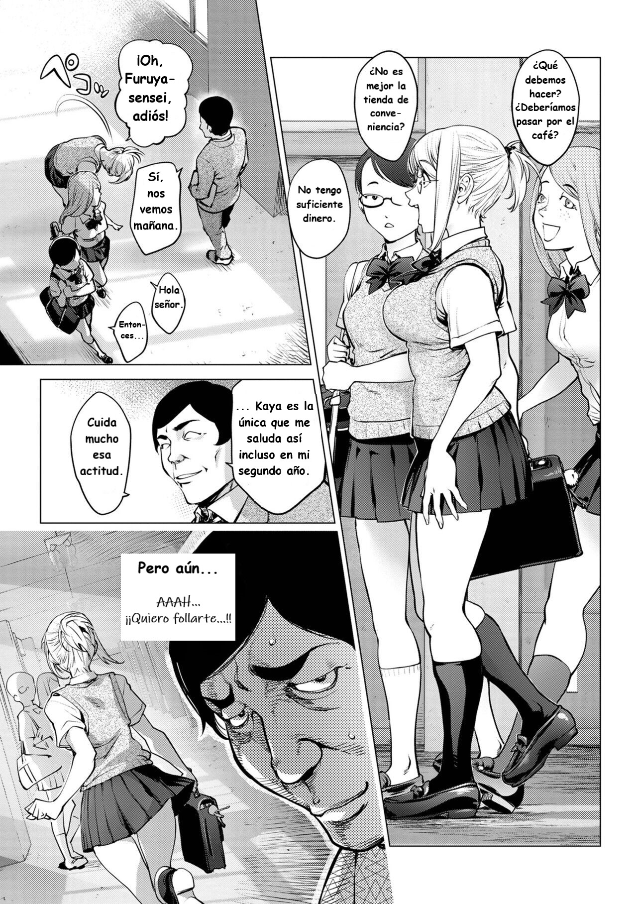 Kaya-nee to Homeless Sensei Kouhen page 1 full