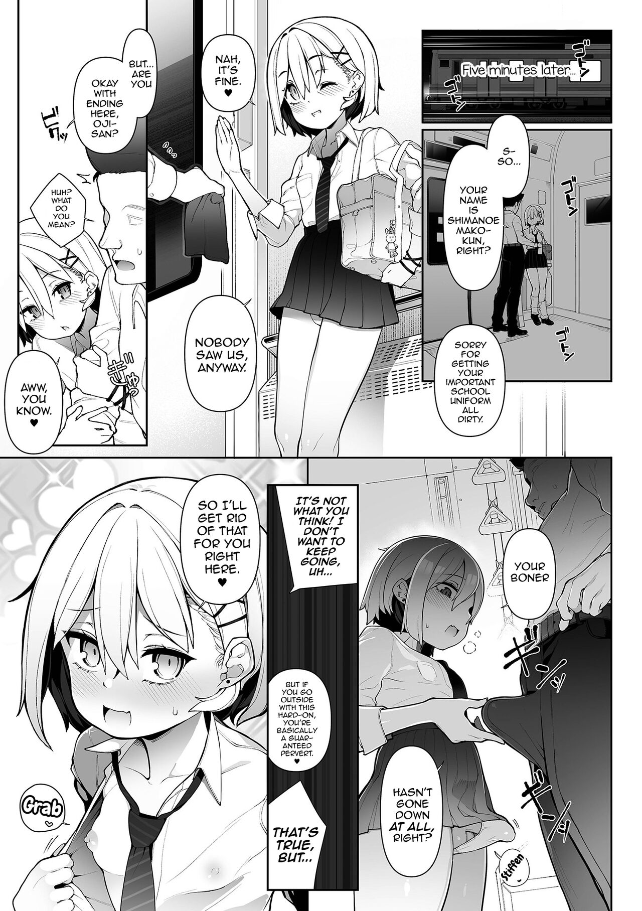 Densha de Yuuwaku Otokonoko! page 11 full