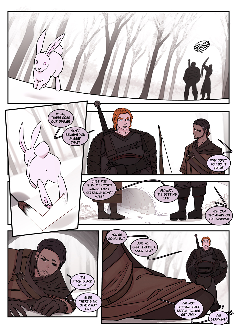 Through The Rabbit Hole page 1 full