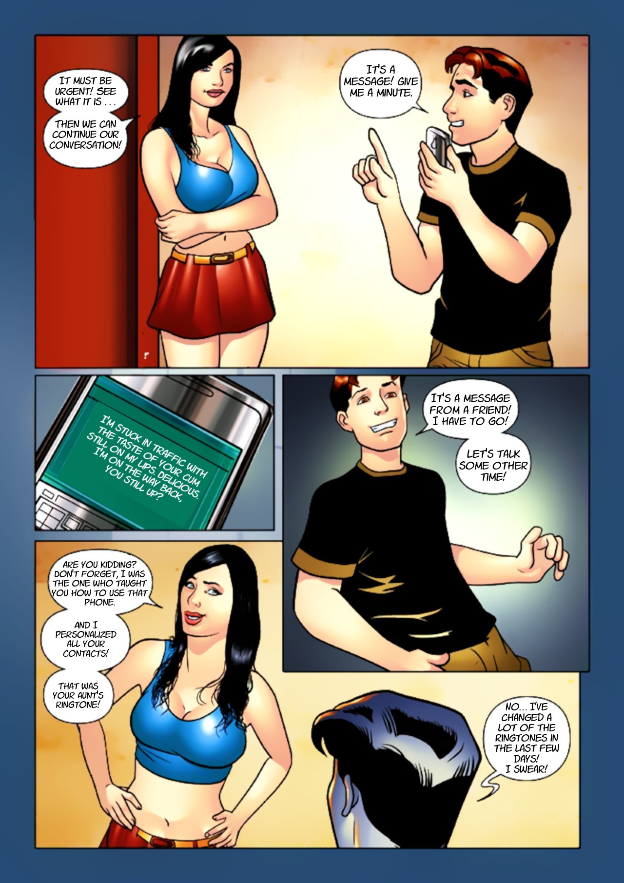 Hot Little Cousin #05 page 12 full