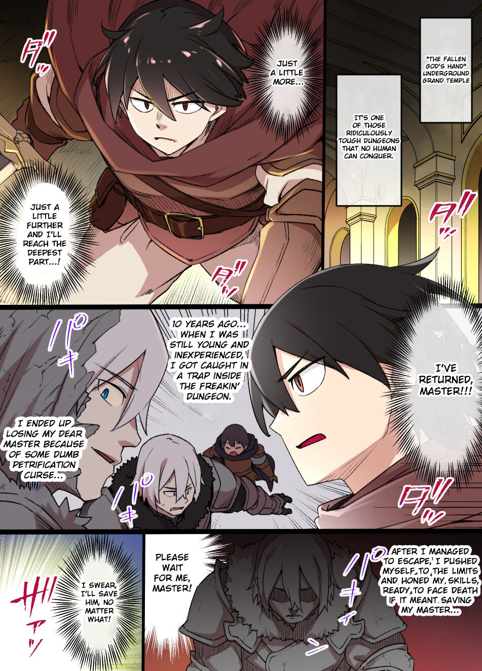 The Gargoyle's Curse page 1 full