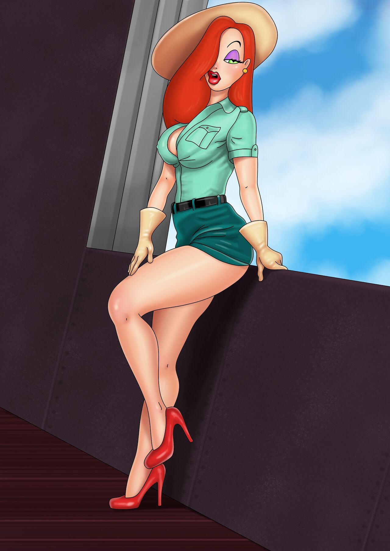 Tram Pararam - Jessica Rabbit With Betty Boop page 11 full