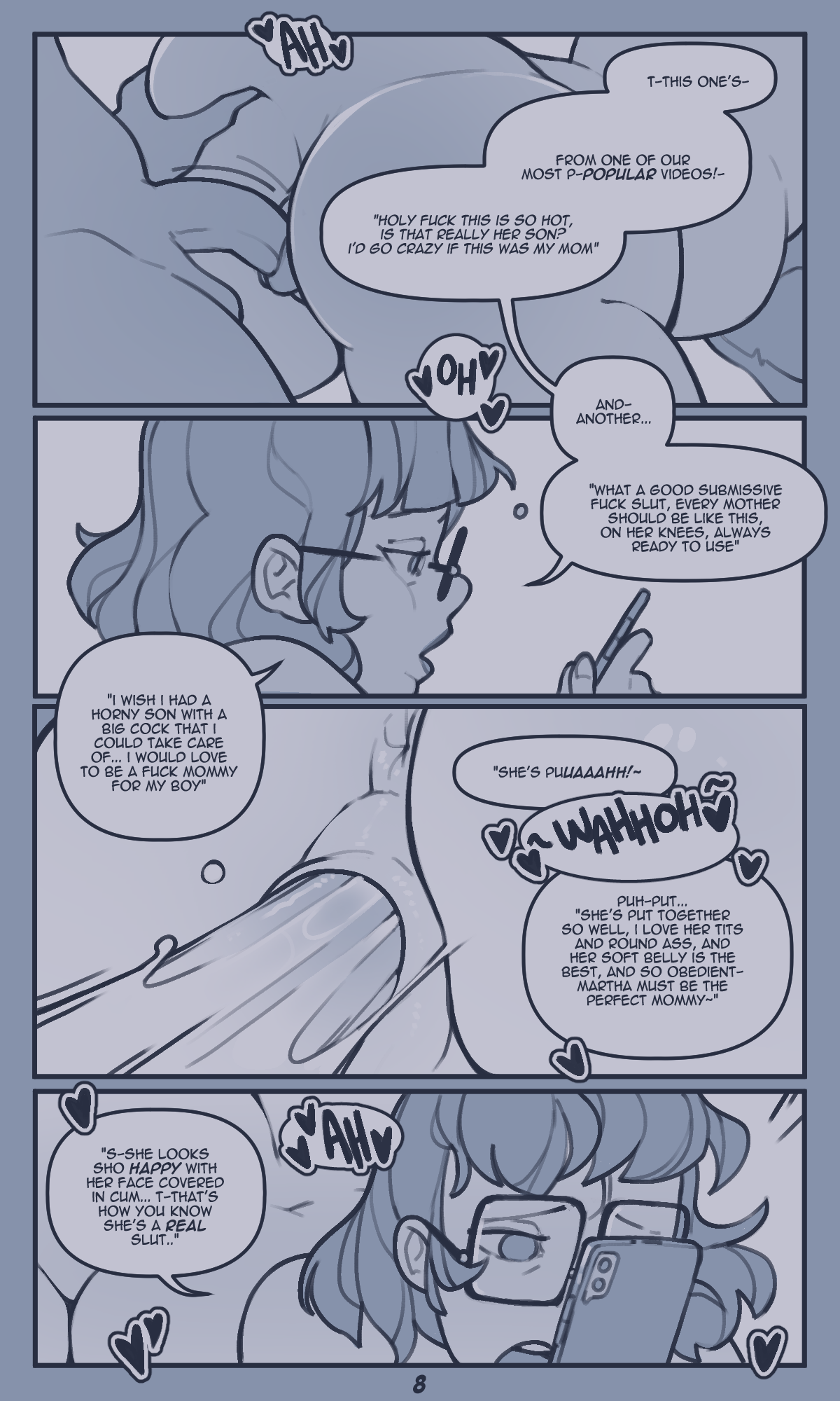Son finds his mom online 2 page 9 full