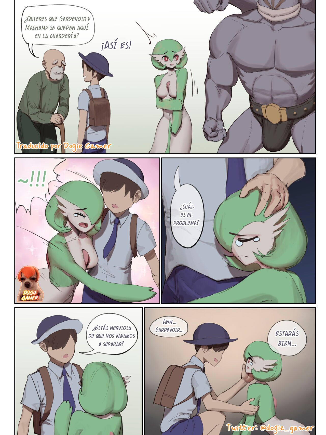Gardevoir at the Daycare page 1 full