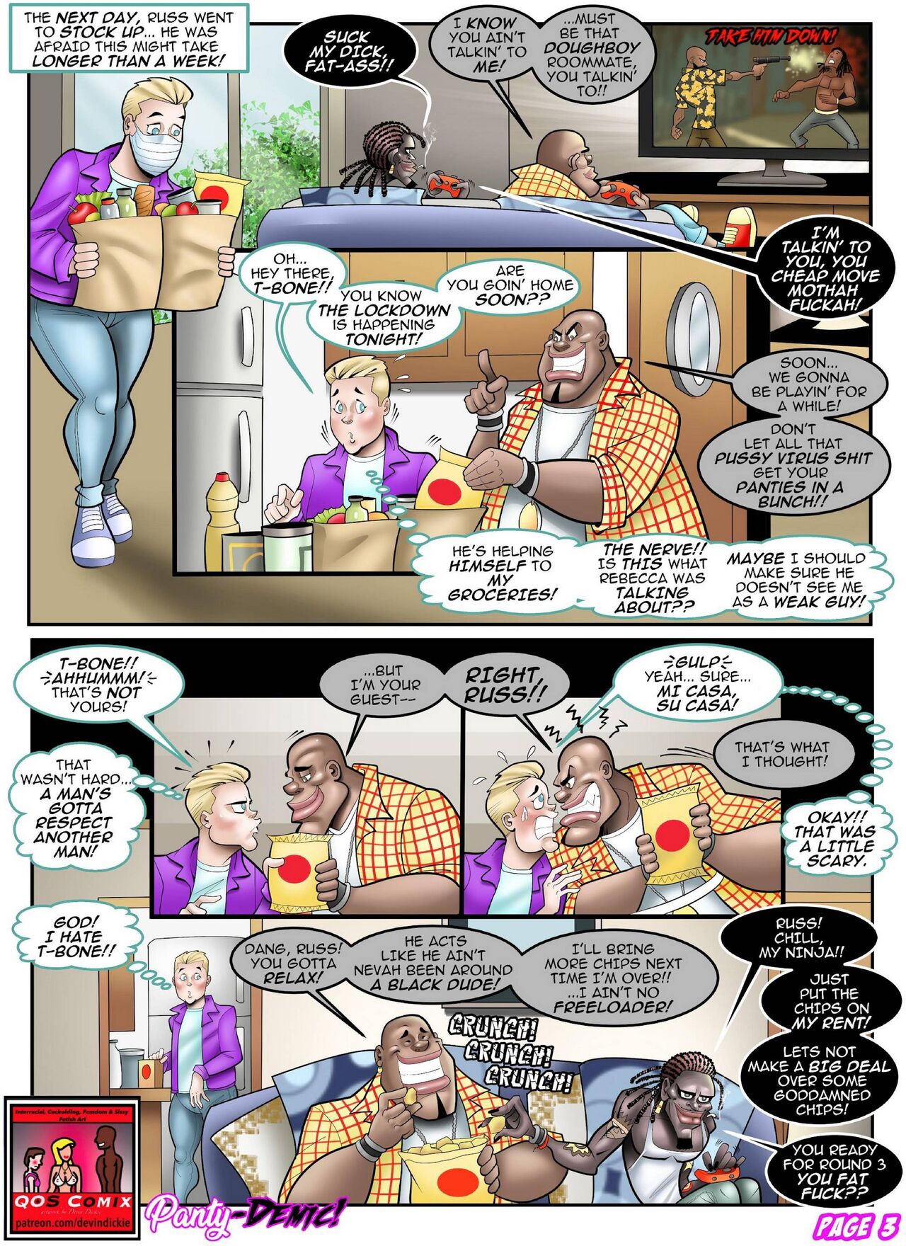 DEVIN DICKIE - Panty-Demic Hairy page 4 full