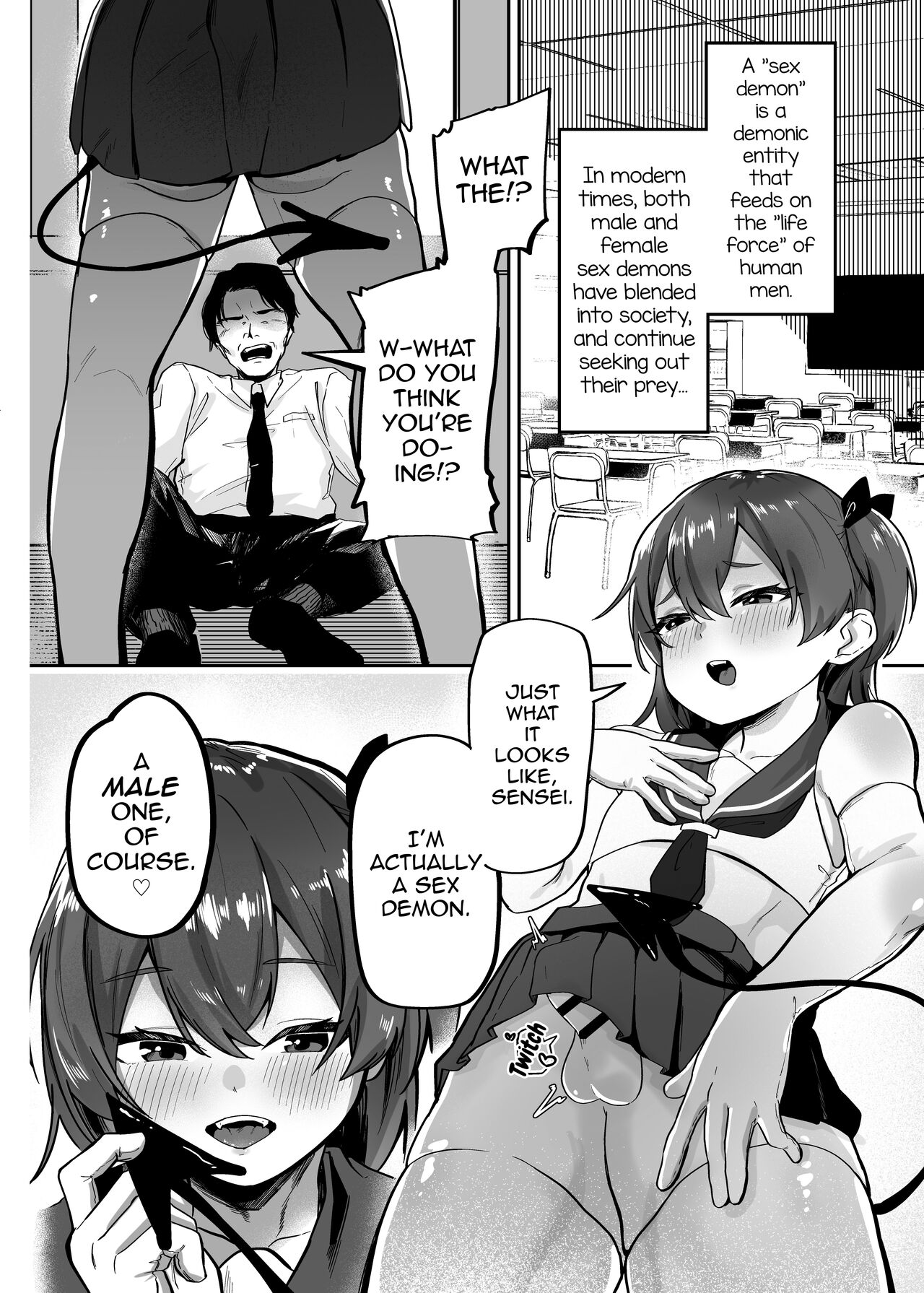 Otokonoko Inma to Houkago Sakusei Sex page 2 full