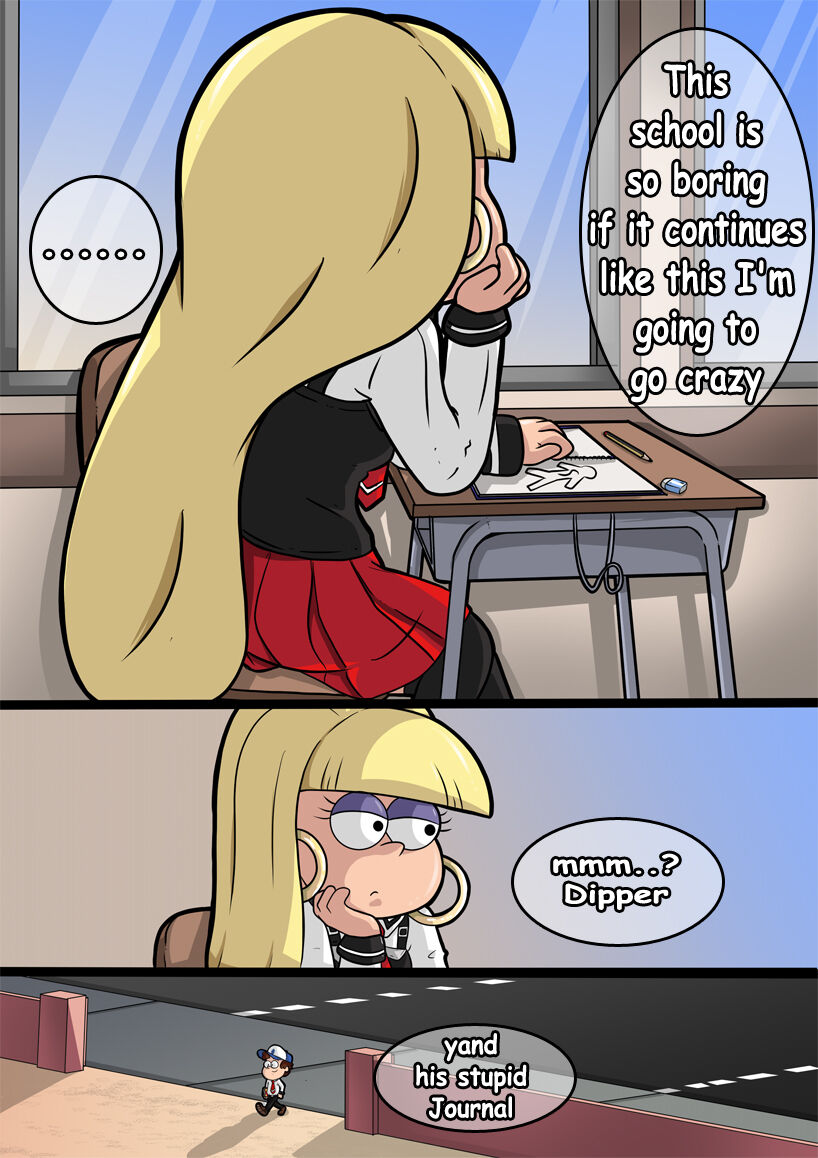 Gravity Falls x Bible Black page 2 full