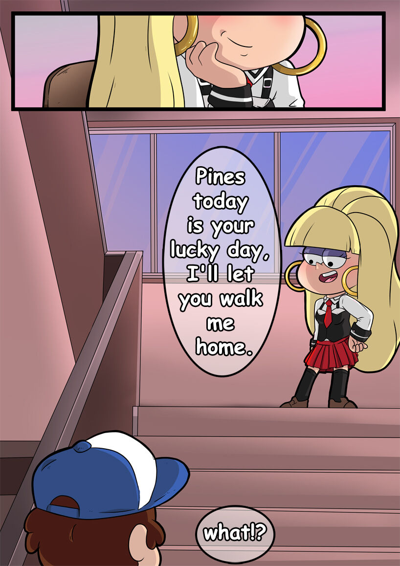 Gravity Falls x Bible Black page 3 full