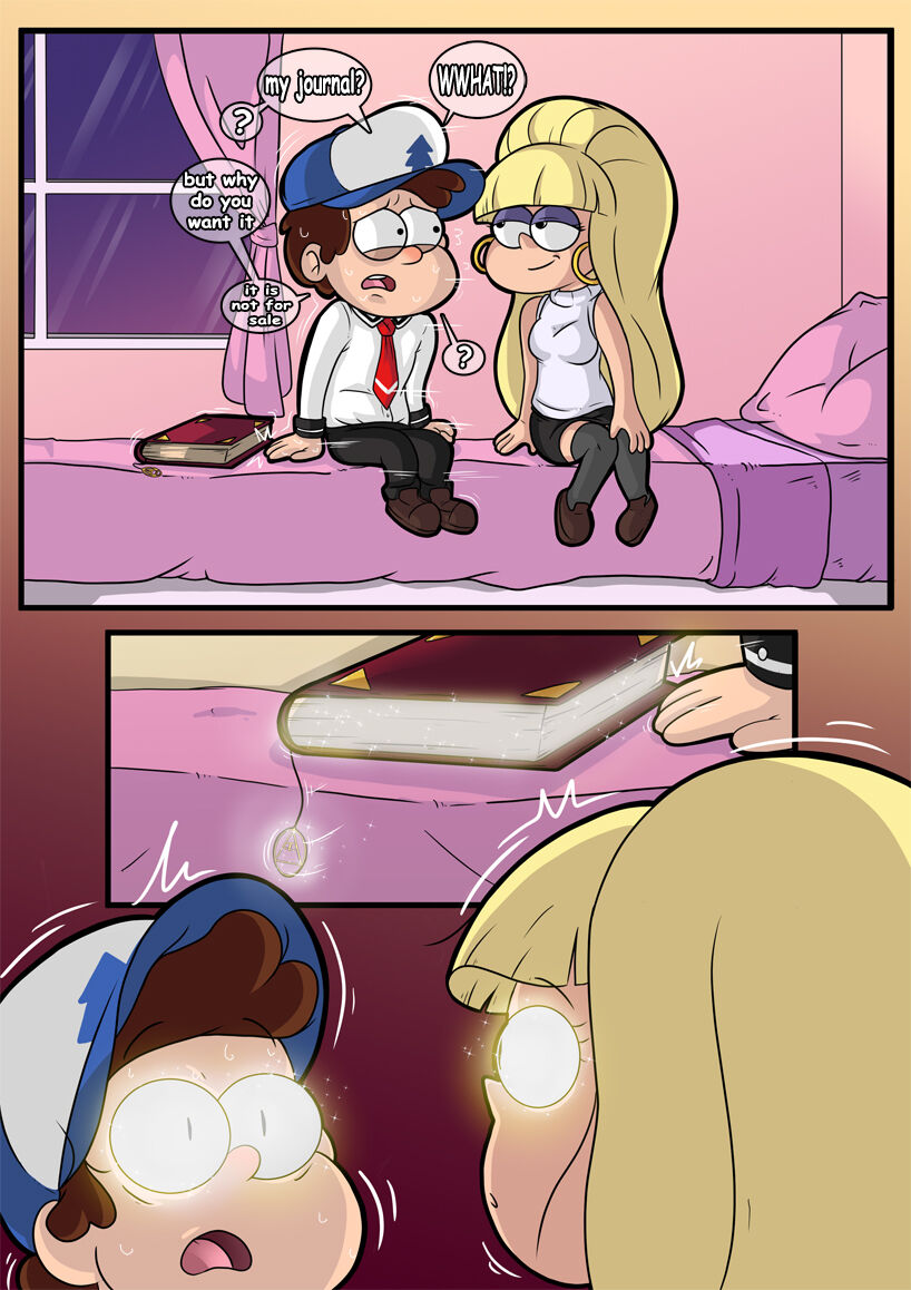 Gravity Falls x Bible Black page 6 full