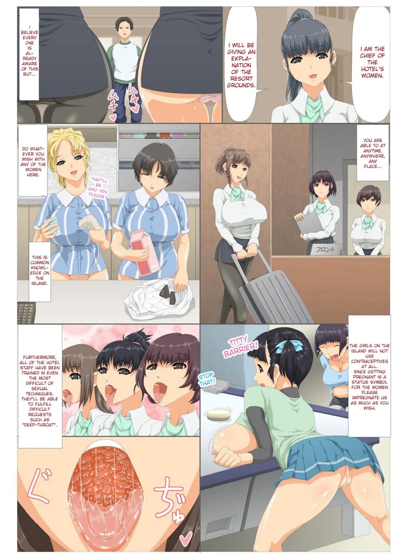 Resort Island Of Women Who Love It When You Cum Inside Them 1-3 page 4 full