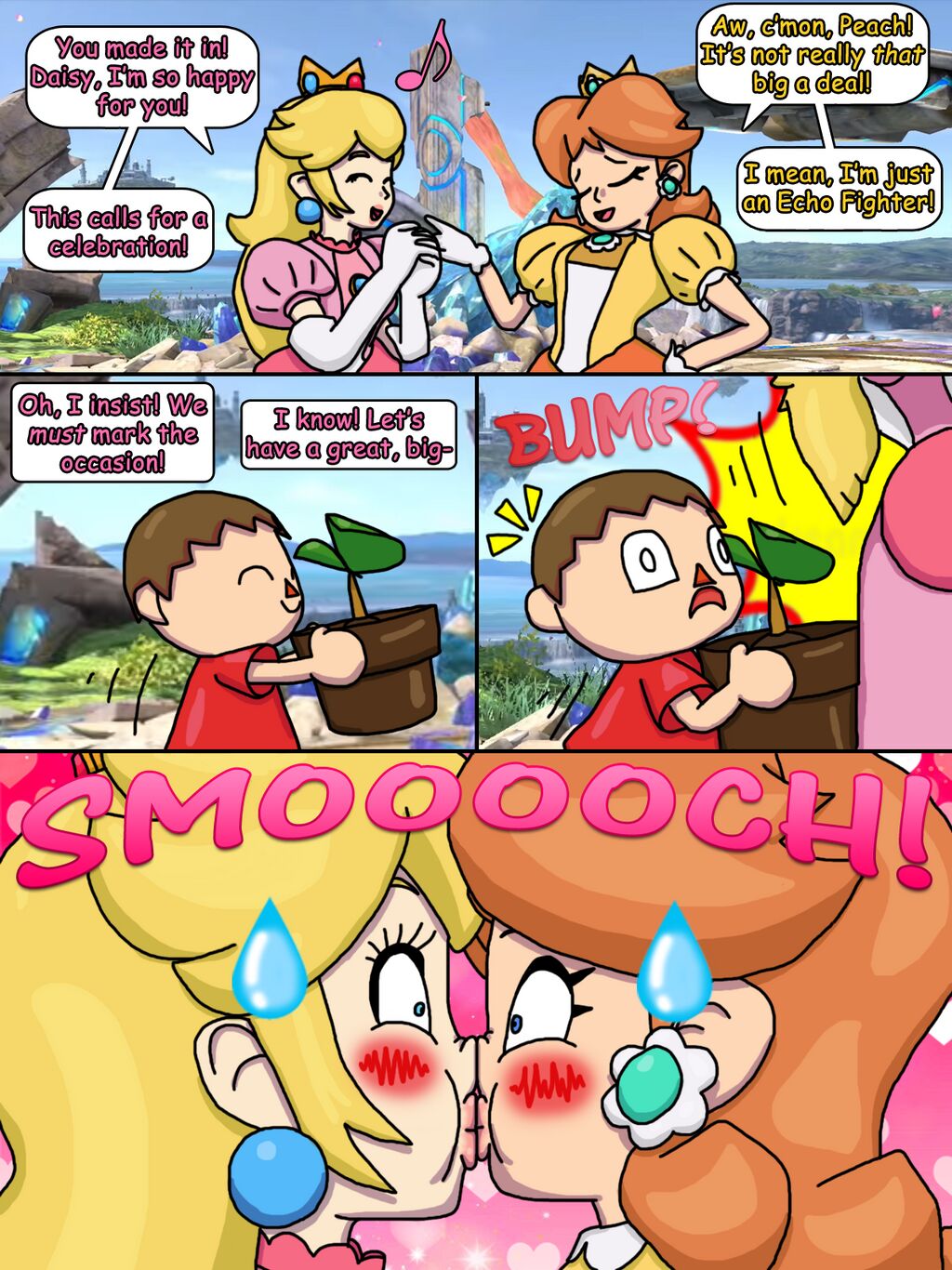 Princess Lesbian Kissing page 11 full