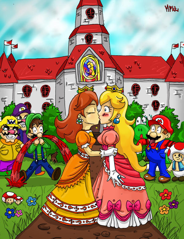Princess Lesbian Kissing page 12 full