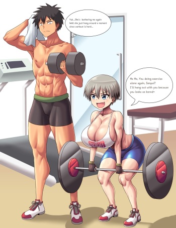 Uzaki-chan by Toothbrushking cover