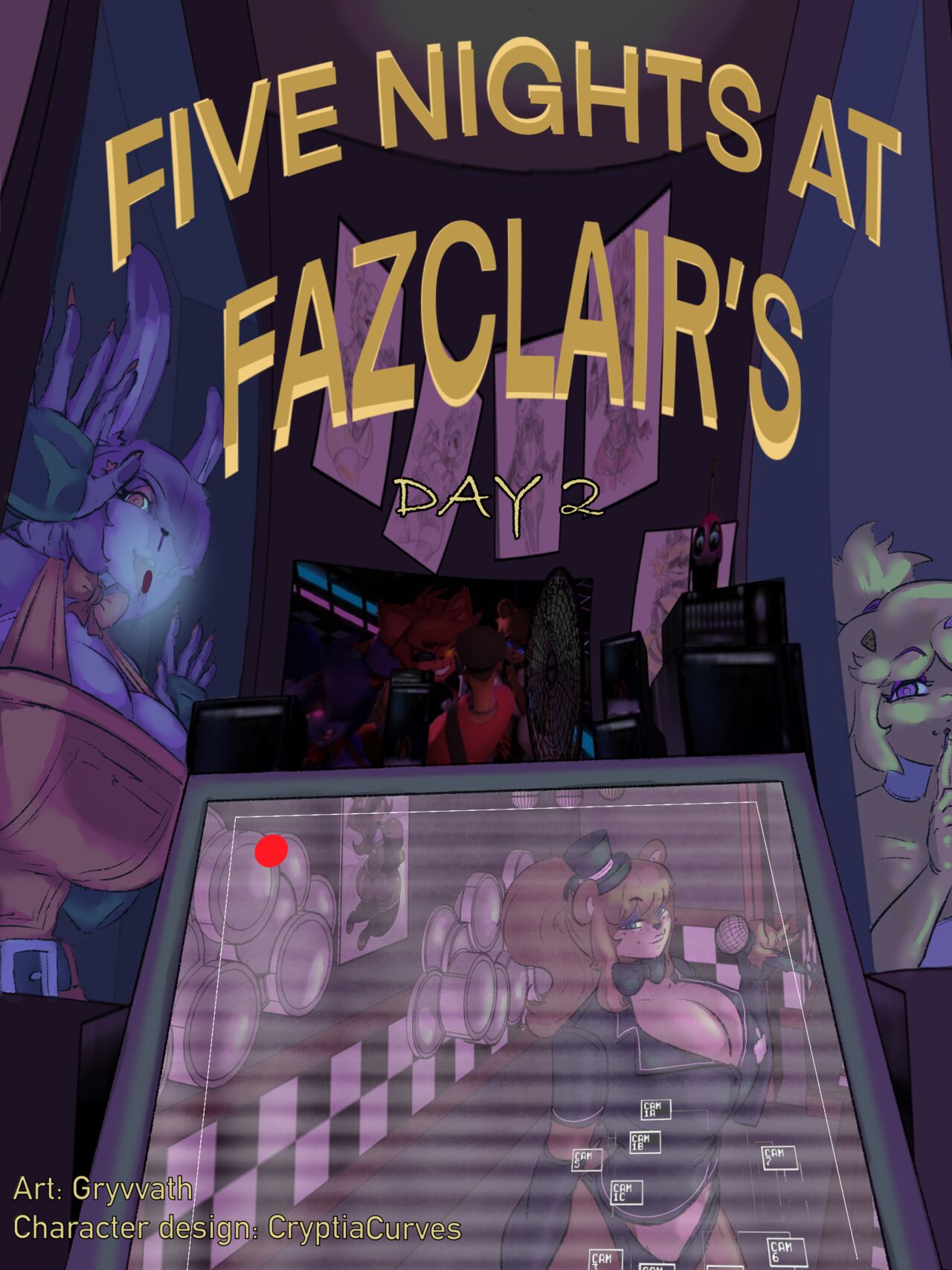 Five night at Fazclair's - night 2 page 1 full