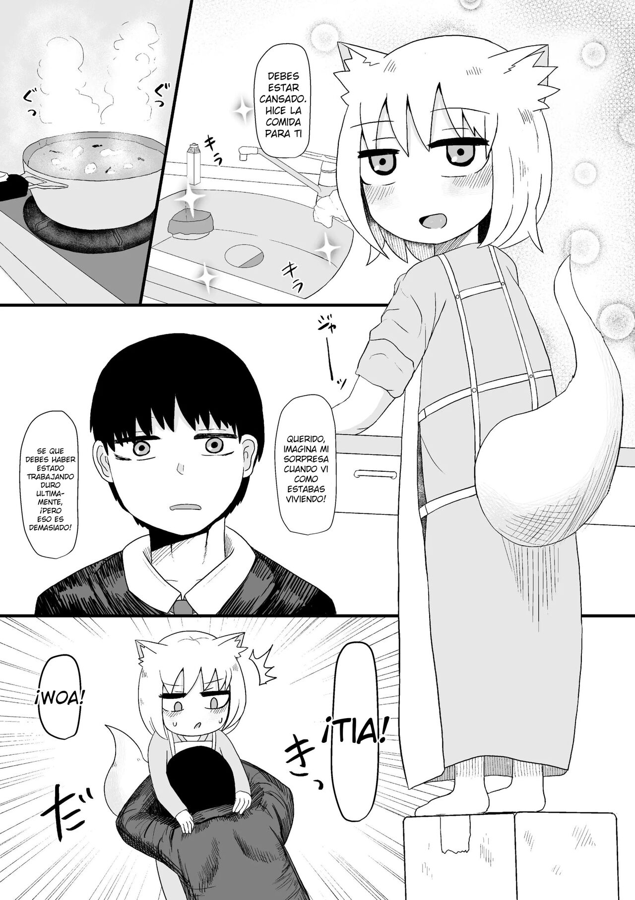 Loli Baba Okaa-san wa Oshi ni Yowai 4 page 8 full