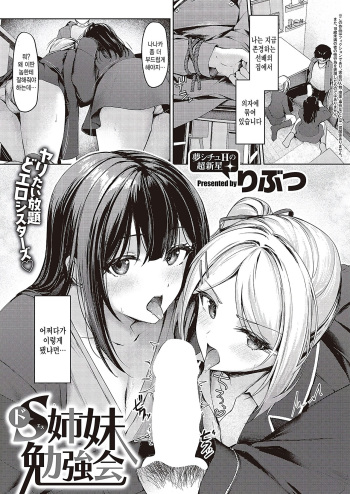[Rebutsu] Do-S Shimai Benkyoukai (COMIC ExE 43) [Korean] [팀 털난보리] [Digital] cover