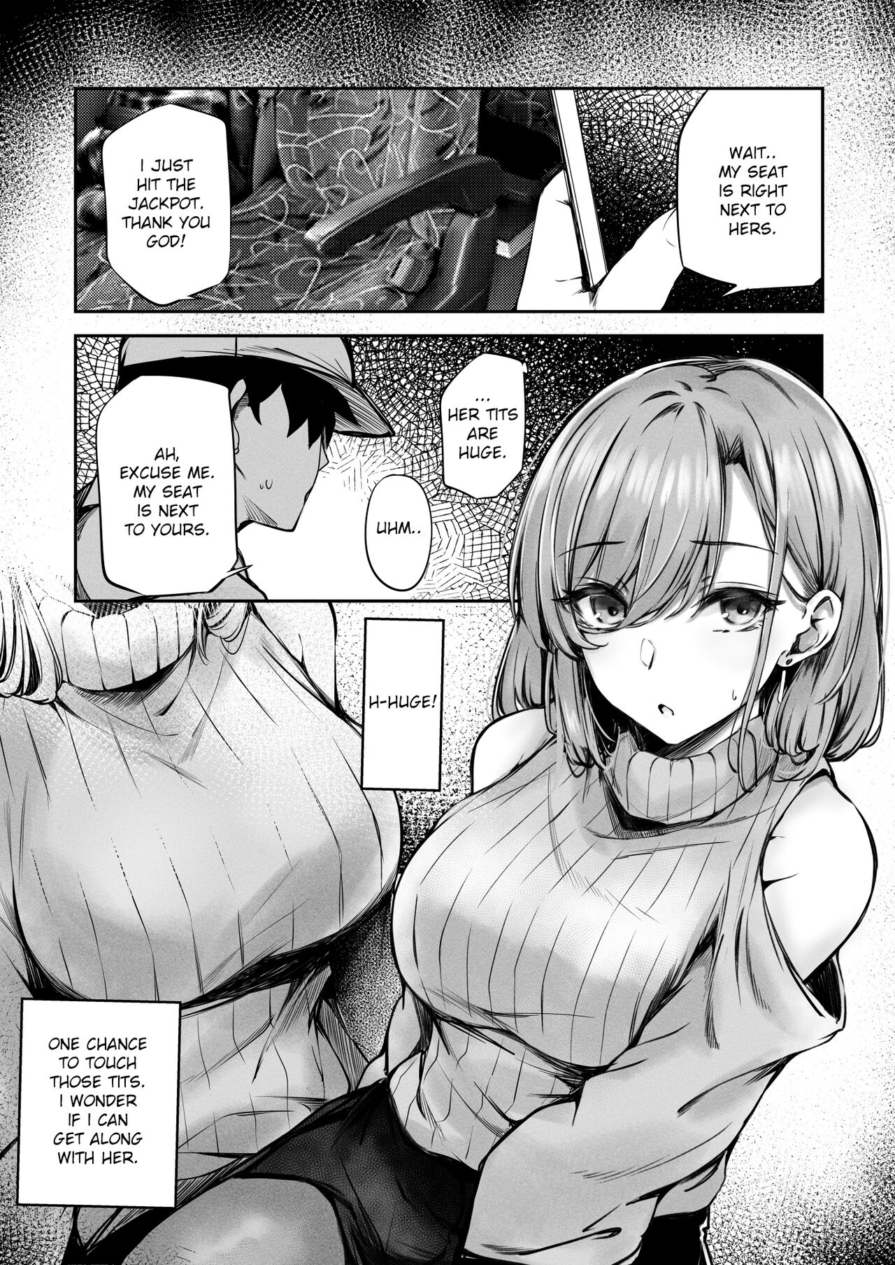 tonari no oneesan ga ero sugite shikottetara kossori nuite kureta hanashi | The Lady Next To Me Was Too Lewd I Masturbated And She Secretly Helped Me Out page 6 full