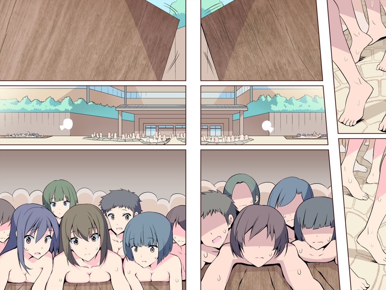 乱交温泉～山奥の秘湯は乱交混浴だった～ page 9 full