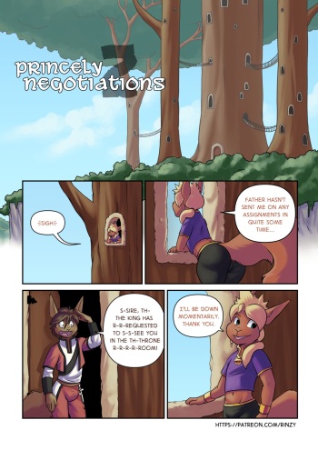 [Rinzy] Princely Negotiations 2 cover