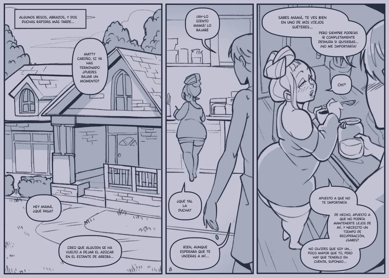 Mom Goes Commando 2 page 8 full