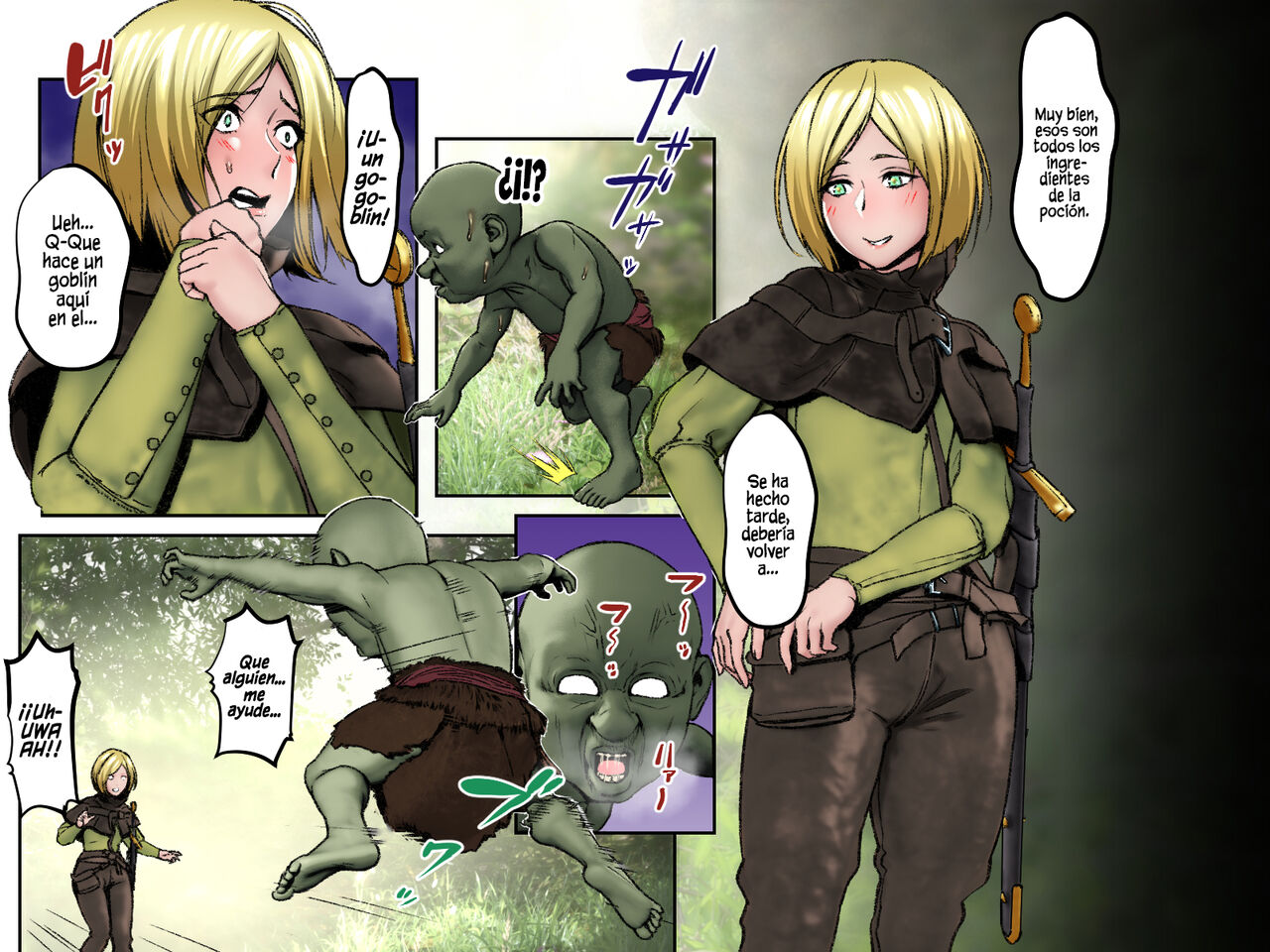 Noroi no Helm ga Nugenai Senshi-san no Karada ga Amarini mo Ero Sugirunode Suki-houdai shite mita | El Cuerpo de una Guerrera con un Casco Maldito que no Puede Quitarse, era tan Caliente que Hice lo que Quise page 4 full