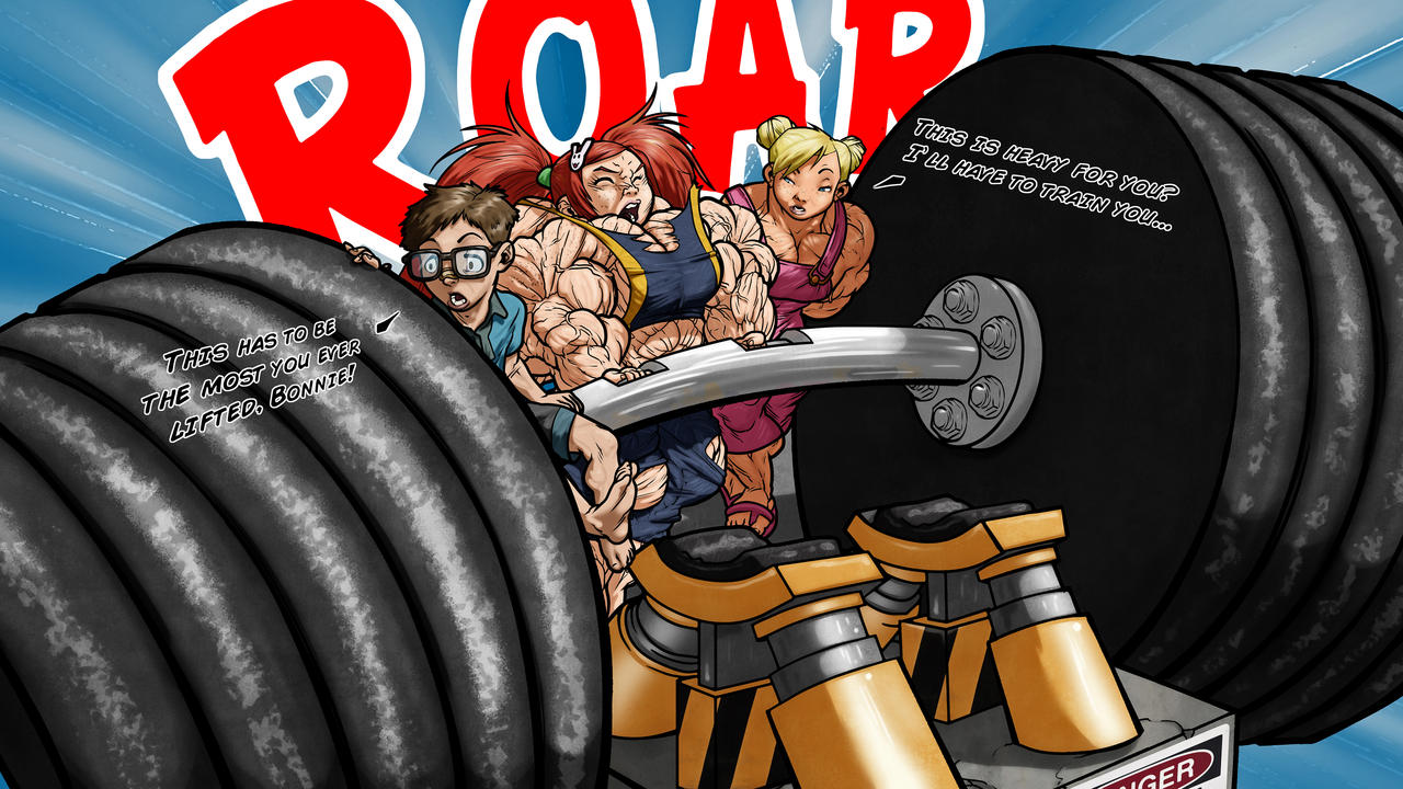 anime muscle girl collection page 6 full