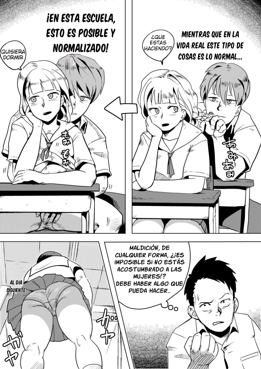 Dosukebe Gakkyuu de Joshi to Nakayoku Naru Houhou | Cómo Llevarse Bien Con Las Chicas en Una Clase Pervertida page 8 full