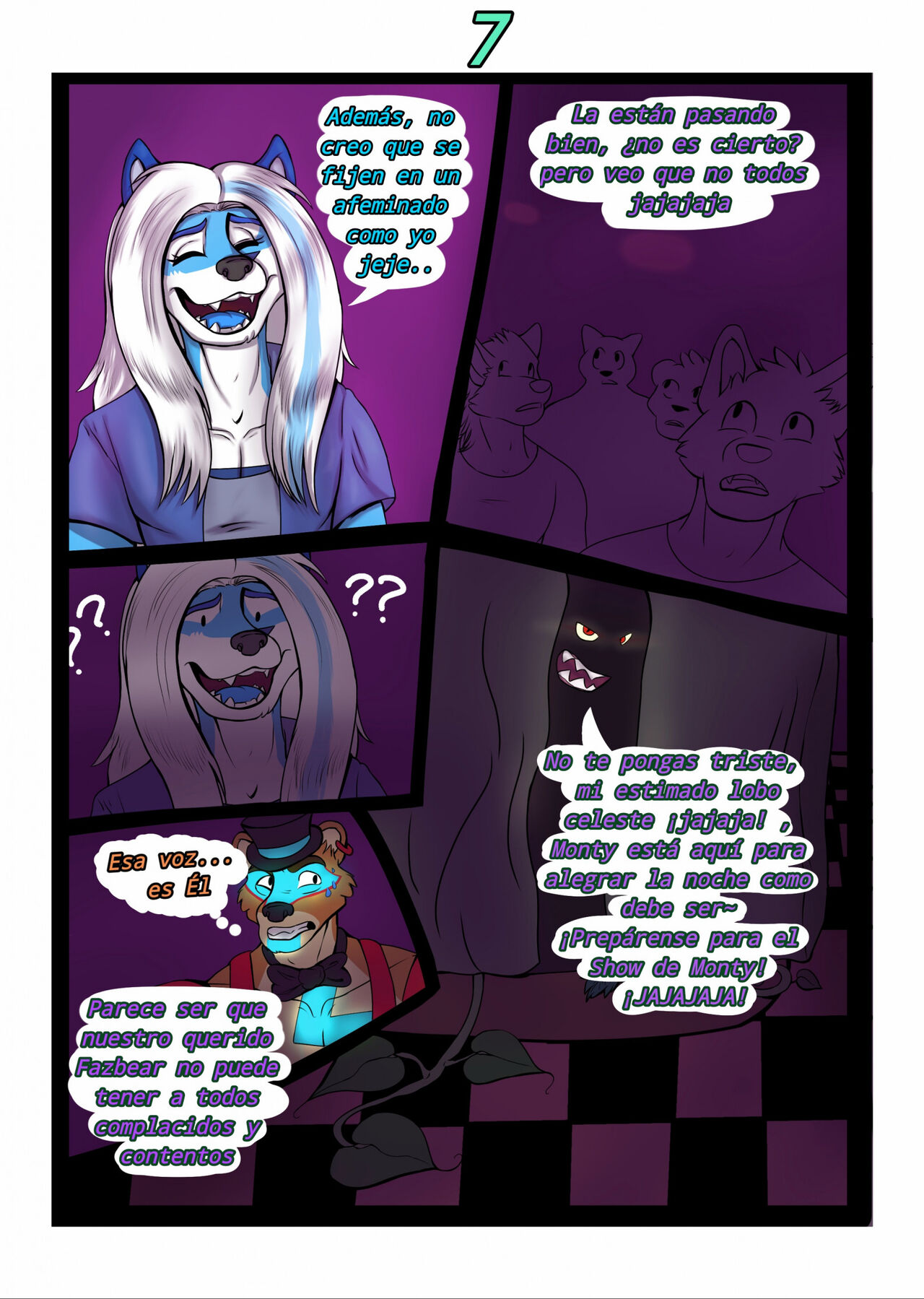 Neon Fun Night 🍑🍆💧💧 page 8 full