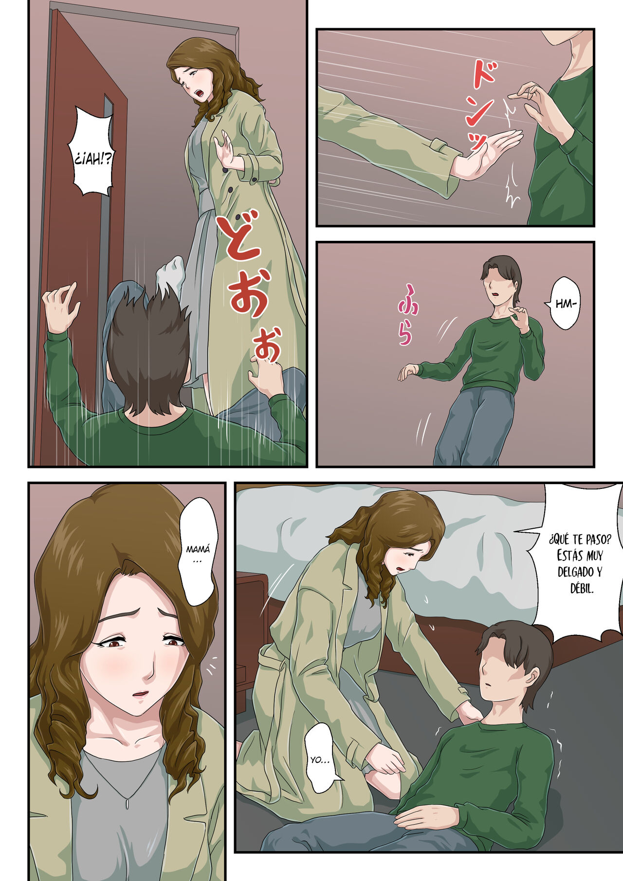 "Zoku" Dai Kirai na Haha wo Zenra Kaseifu ni Shita Hanashi | La historia de cómo convertí a mi madre, a la que odiaba, en una ama de casa desnuda Parte 2 page 7 full