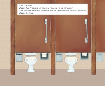[Helmeet El Gato] Restroom Railings (Full) cover
